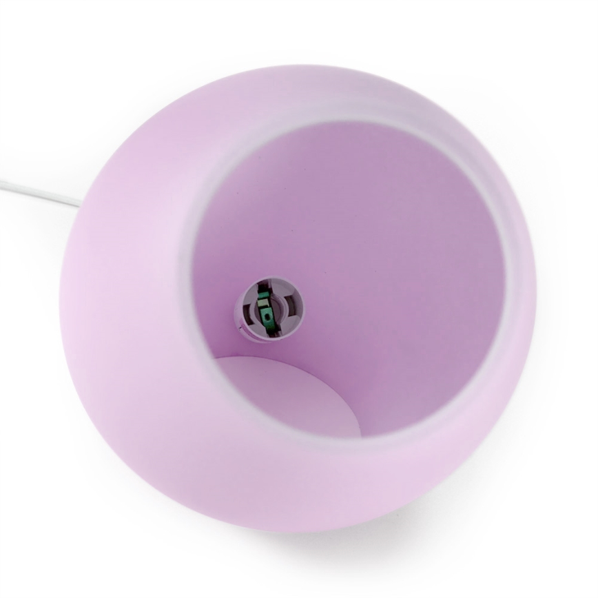 Philips Massive 43237/20/10 - Tafellamp LAMINO 1xE14/40W paars