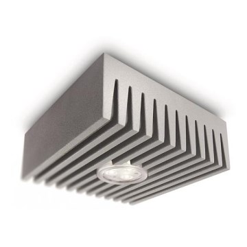 Philips Massive 69068/87/16 - Dimbare LED Plafondlamp LEDINO LED/7,5W/230V grijs