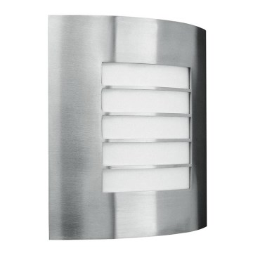Philips Massive - Buiten wandlamp OSLO 1xE27/60W RVS IP44