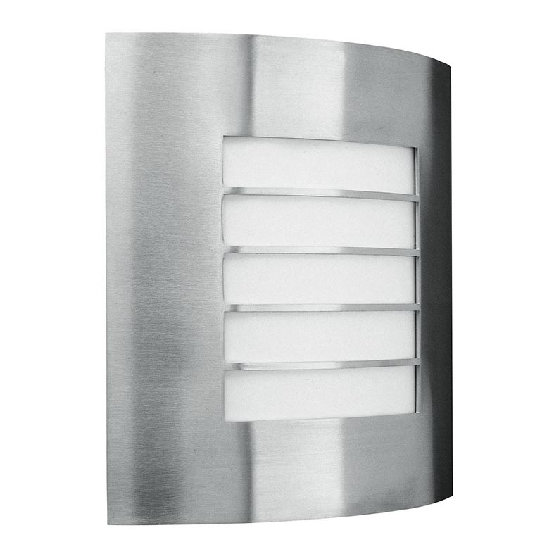 Philips Massive - Buiten wandlamp OSLO 1xE27/60W RVS IP44