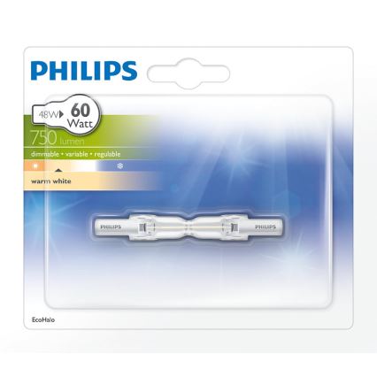 Philips Massive - Halogeenlamp R7S/48W/230V 78 mm