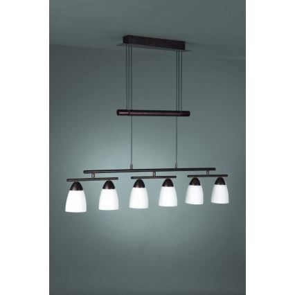 Philips Massive - Hanglamp aan koord FAHRO 6x E14 / 8W / 230V