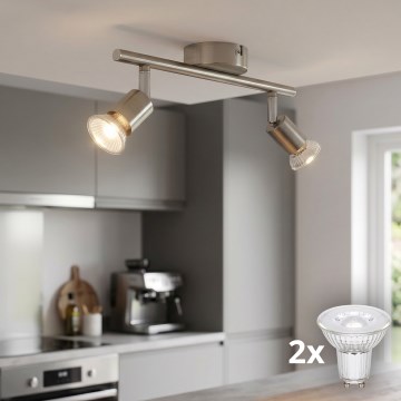 Philips Massive - LED spotarmatuur 2xGU10/50W/230V
