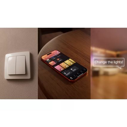 Philips - Module voor 2-knops Hue-wandschakelaar