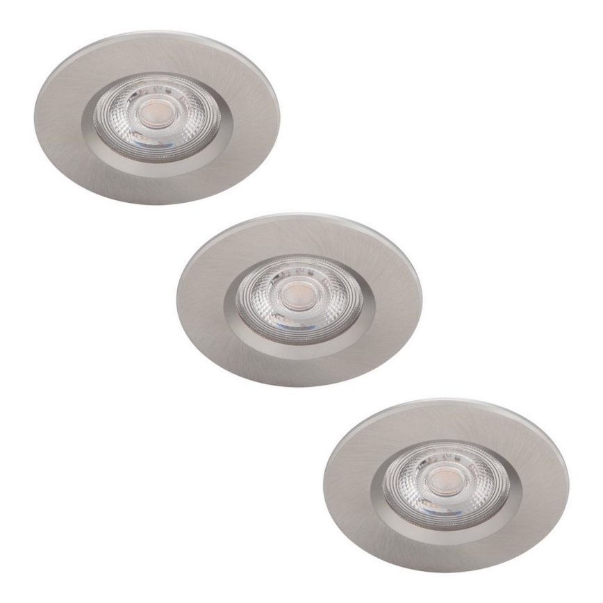 Philips - PACK 3x Dimbare LED Badkamer Lamp LED/5W/230V 2,700K IP65