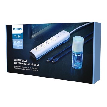 Philips Phil-TVSET01/60 - TV set - overspanningsbeveiliging, HDMI-kabel en reinigingskit