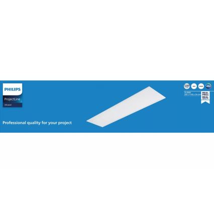 Philips - inbouw-LED-paneel PROJECTLINE LED/36W/230V UGR19 4000K 119x29,5 cm