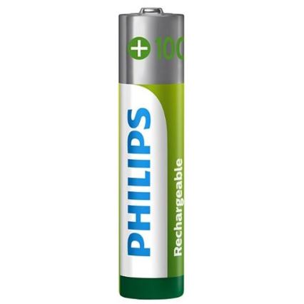 Philips R03B4RTU10/10 - 4 st. Oplaadbare batterijen AAA NiMH/1,2V/1000 mAh