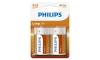 Philips R20L2B/10 - 2 st. Zinkchloride batterij D LONGLIFE 1,5V