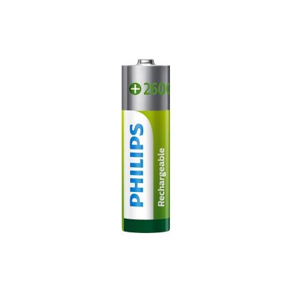 Philips R6B2A260/10 - 2 stuks Oplaadbare AA-batterijen MULTILIFE NiMH/1,2V/2600 mAh
