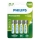 Philips R6B4B260/10 - 4 st. Oplaadbare batterijen AA NiMH/1,2V/2600 mAh