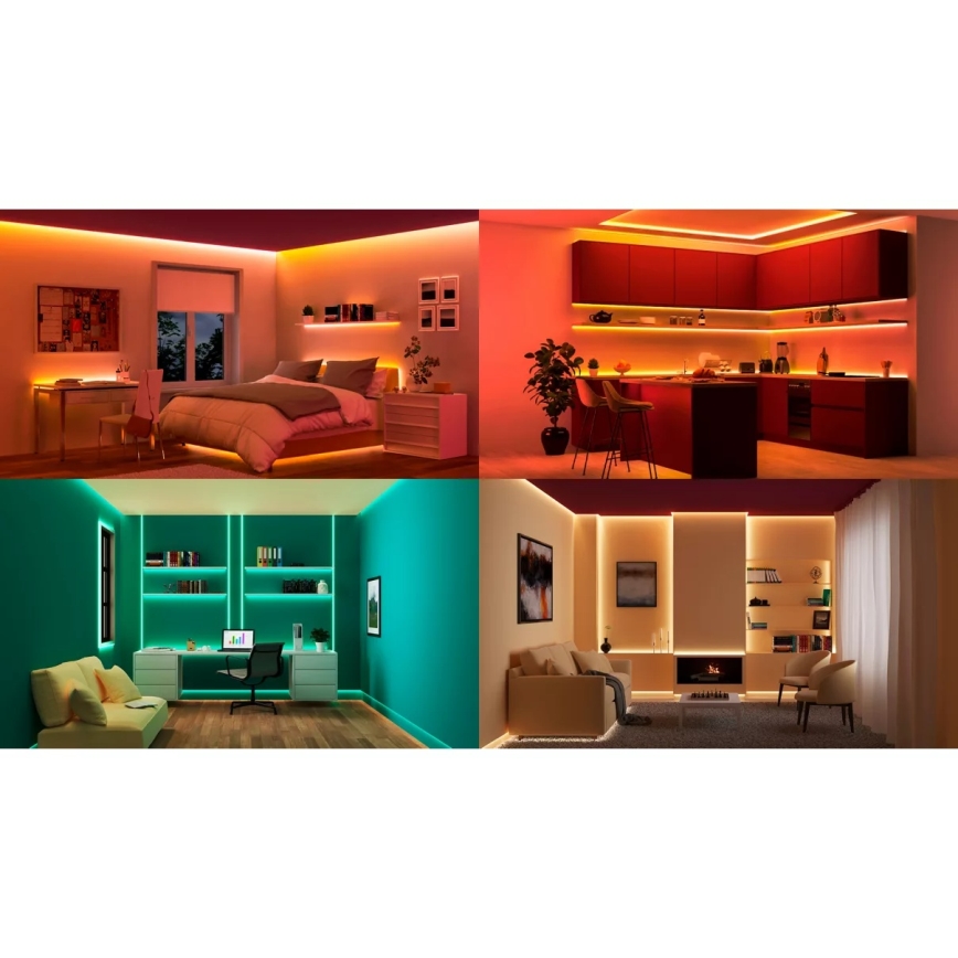 Philips - RGB LED dimbare strip SMART STRIP 5m LED/7W/230V 2200-6500K Wi-Fi