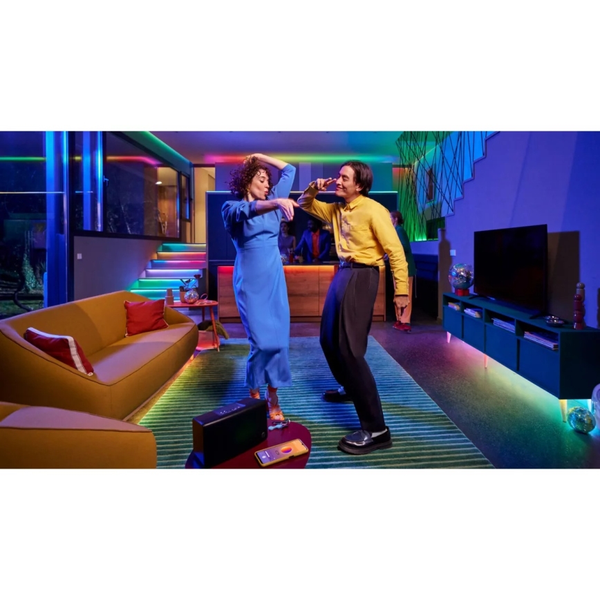 Philips - RGB LED dimbare strip SMART STRIP 5m LED/7W/230V 2200-6500K Wi-Fi