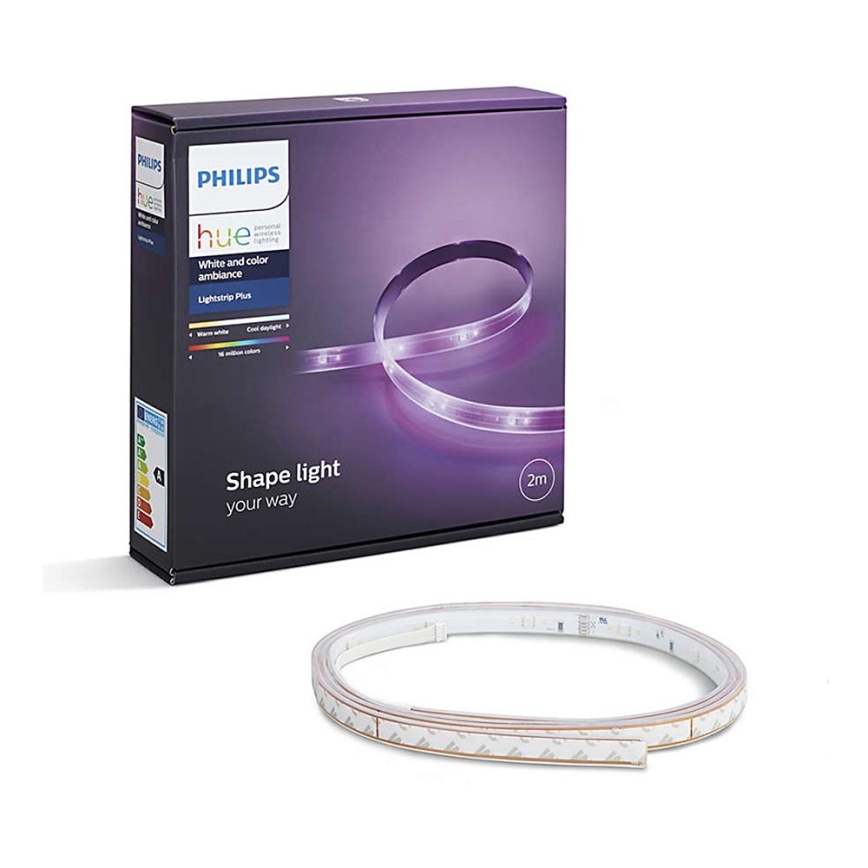 Philips - RGB LED Strip dimbaar Hue LIGHTSTRIP 2m