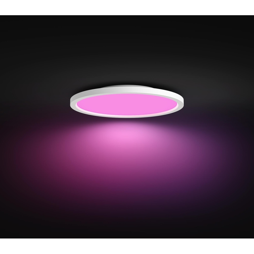 Philips - RGBW dimbare plafondlamp Hue SURIMU LED/40W/230V