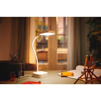 Philips - LED Dimbare Touch Tafellamp ROCK LED/5W/5V 1800 mAh