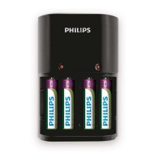 Philips SCB1450NB/12 - Batterijlader MULTILIFE 4xAAA 800 mAh 230V