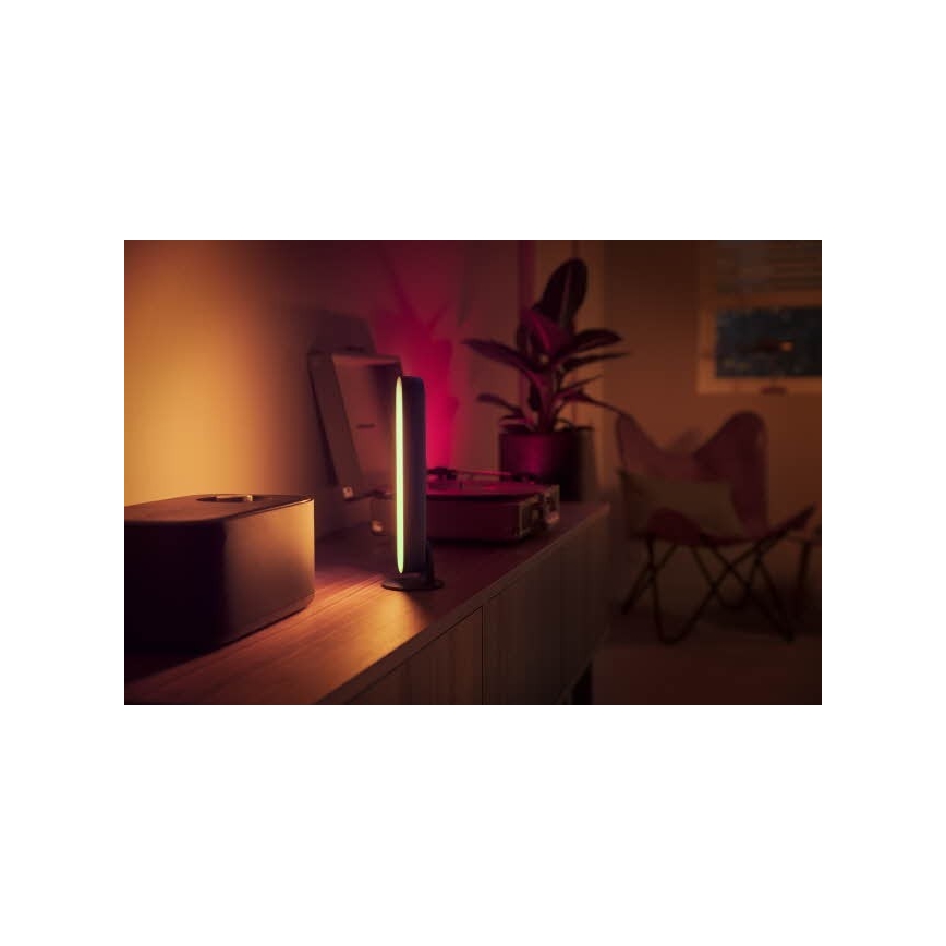 Philips - SET 2x LED RGB Tafellamp dimbaar Hue PLAY WHITE AND COLOR AMBIANCE LED/6W/230V