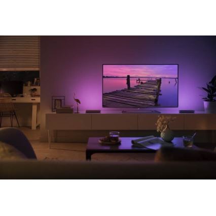 Philips - SET 2x LED RGB Tafellamp dimbaar Hue PLAY WHITE AND COLOR AMBIANCE LED/6W/230V wit