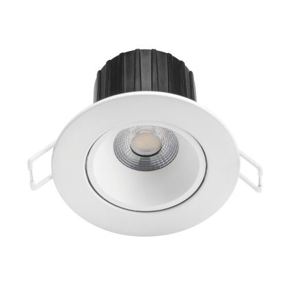 Philips - SET 3x Dimbare LED Badkamer Inbouw Lamp ABROSA LED/9W/230V IP44