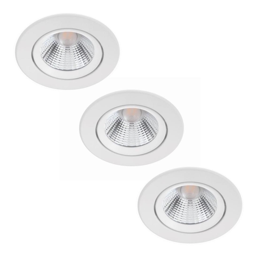 Philips - SET 3x Dimbare LED Inbouw Lamp DIVE LED/5W/230V 2700K