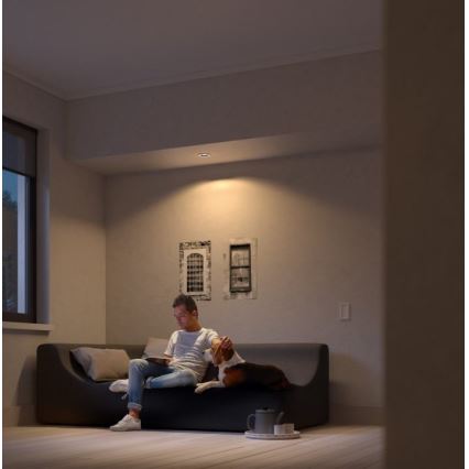 Philips - SET 3x Dimbare LED Inbouw Lamp Hue MILLISKIN 1xGU10/5,7W/230V 2200-6500K