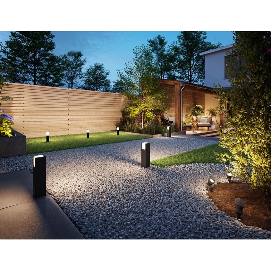 Philips - SET 3x LED Buitenlampen GARDENLINK LED/24W/230V 2700K IP44
