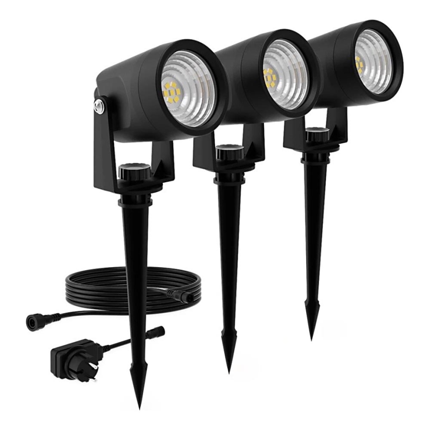 Philips - SET 3x LED Buitenverlichting GARDENLINK REUEL LED/1,5W/230V 2700K IP44