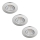 Philips - SET 3x LED Dimbare badkamerverlichting DIVE 1xLED/5,5W/230V IP65