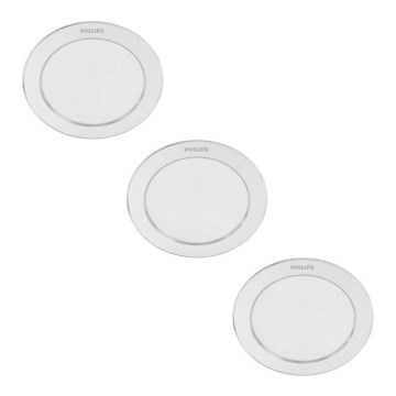 Philips - SET 3x LED Hang plafondverlichting 1xLED/3,5W/230V 2700K