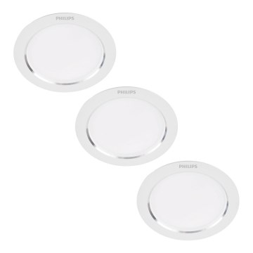 Philips - SET 3x LED Hang plafondverlichting LED/3,5W/230V 3000K