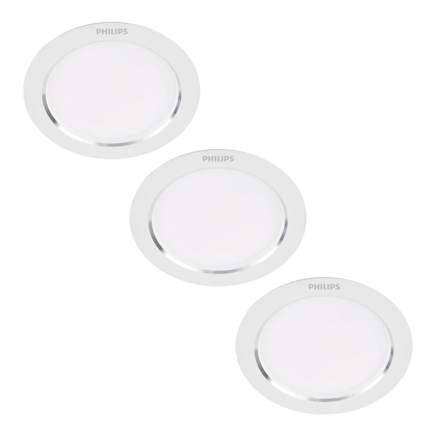 Philips - SET 3x LED Hang plafondverlichting LED/3,5W/230V 3000K