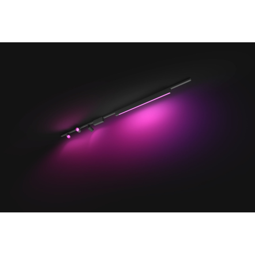 Philips - SET 4x Dimbare LED RGB Lamp voor een Rail Systeem Hue PERIFO LED RGB/44,6W/230V 2000-6500K