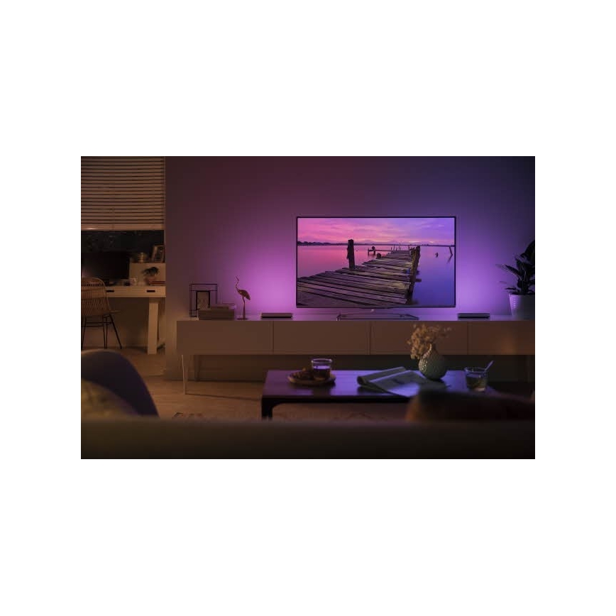 Philips - SET van 2 dimbare LED RGB bureaulampen Hue PLAY LED/6W/230V wit
