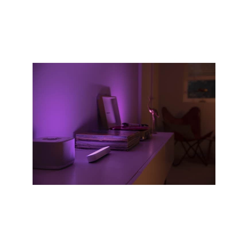 Philips - SET van 2 dimbare LED RGB bureaulampen Hue PLAY LED/6W/230V wit