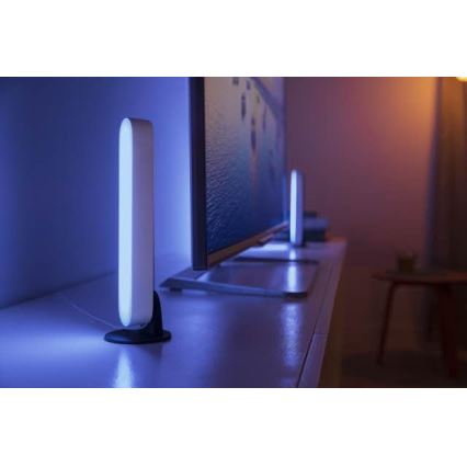 Philips - SET van 2 dimbare LED RGB bureaulampen Hue PLAY LED/6W/230V wit
