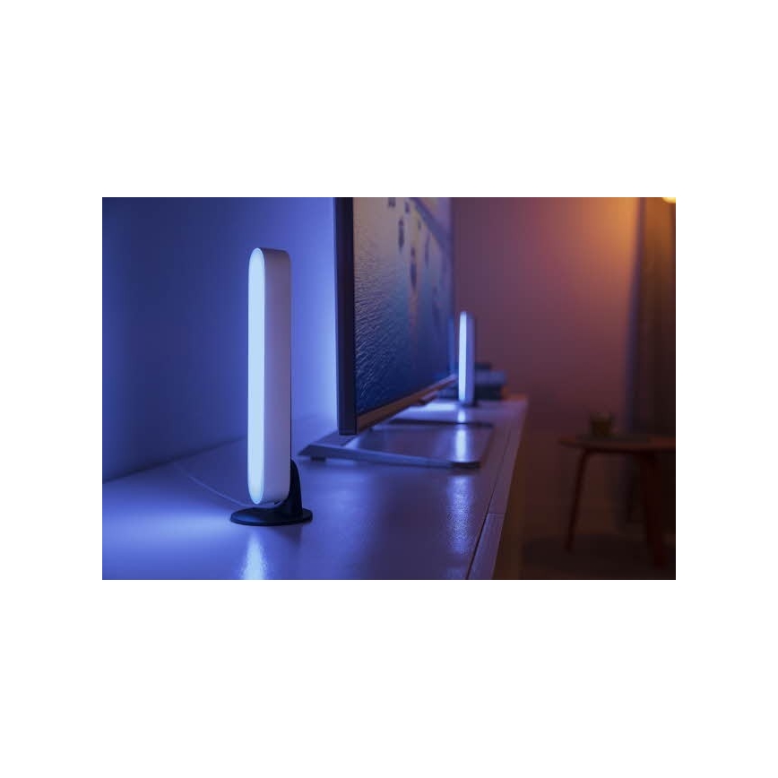 Philips - SET van 2 dimbare LED RGB bureaulampen Hue PLAY LED/6W/230V wit