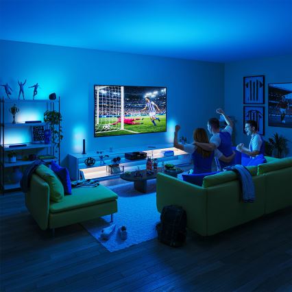 Philips - Set van 2 dimbare LED RGBIC-armaturen SMART GRADIENT LED/8W/230V 2700-6500K Wi-Fi