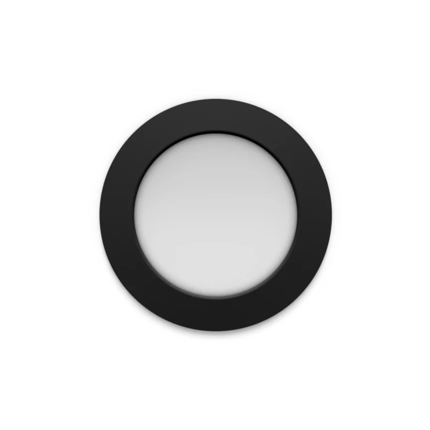 Philips - Set van 2 dimbare RGBW LED-inbouwspots voor badkamer Hue SLIM LED/12W/230V 2000-6500K zwart IP44