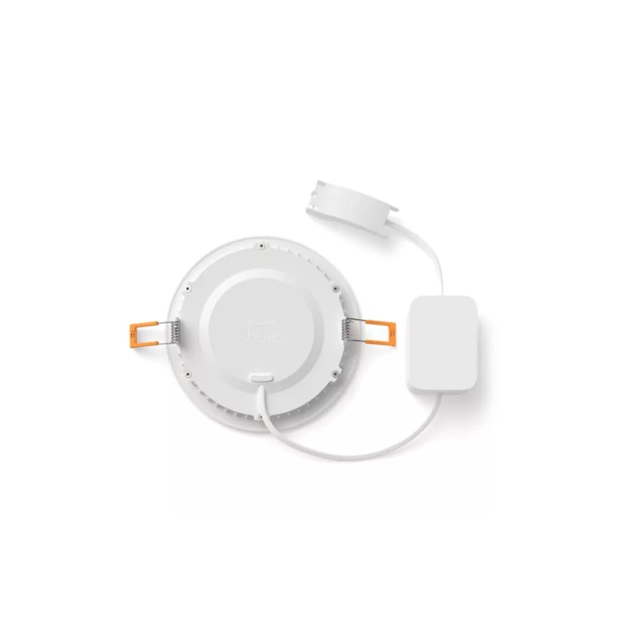 Philips - Set van 2 dimbare RGBW LED inbouwspots voor badkamer Hue SLIM LED/12W/230V 2000-6500K wit IP44