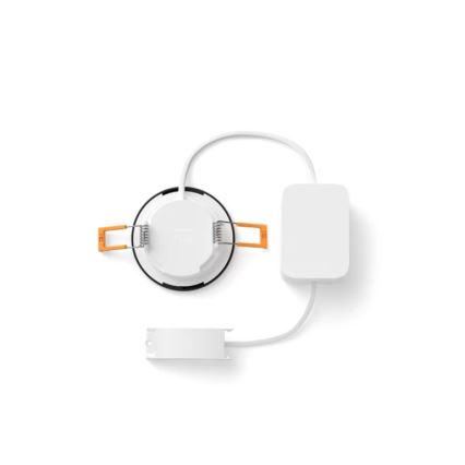 Philips - Set van 2 dimbare LED RGBW badkamer-inbouwspots Hue SLIM LED/8,3W/230V 2000-6500K zwart IP44