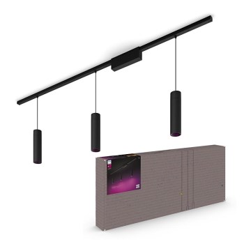 Philips - Set van 3 dimbare RGBW LED-hanglampen aan kabel voor het Hue-railsysteem PERIFO LED/15,6W/230V 2000-6500K