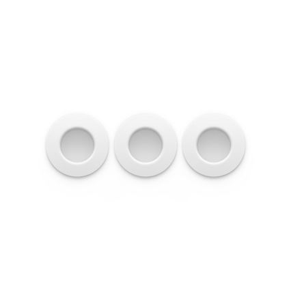 Philips - Set van 3 dimbare RGBW LED-inbouwspots voor badkamer Hue SLIM, LED/8,3W/230V, 1000-20000K, wit P44