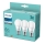 Philips - SET van 3 LED Lampen A60 E27 / 8W/ 230V 4000K