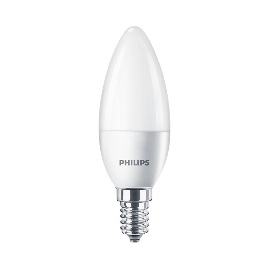 Philips - SET van 3 LED Lampen B35 E14 / 5W / 230V 2700K