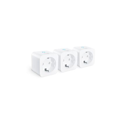 Philips - Set van 3 slimme SCHUKO-stekkers 2300 W, Wi-Fi