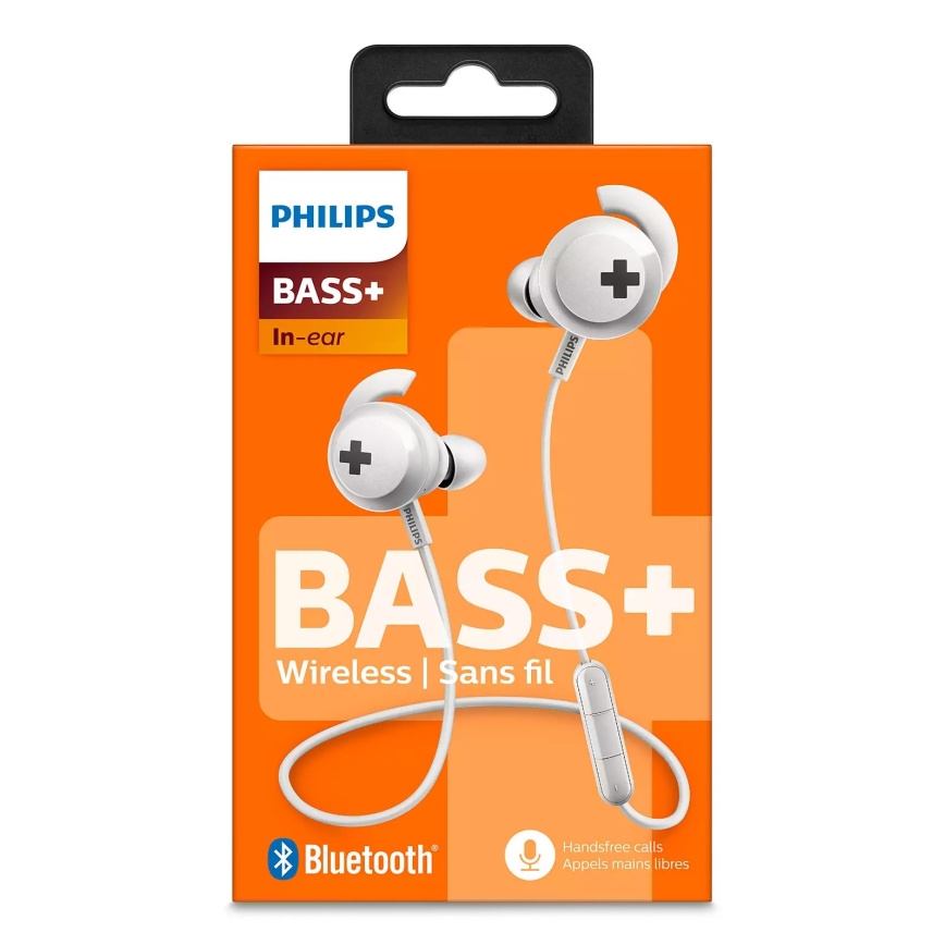 Philips SHB4305WT/00 - Bluetooth Oortjes met microfoon wit