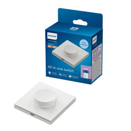 Philips - Slimme draaibare dimmer SMART 3,7V 200 mAh