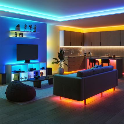 Philips - LED RGBIC dimbare strip SMART STRIP 3m LED/13W/230V 2700-6500K Wi-Fi