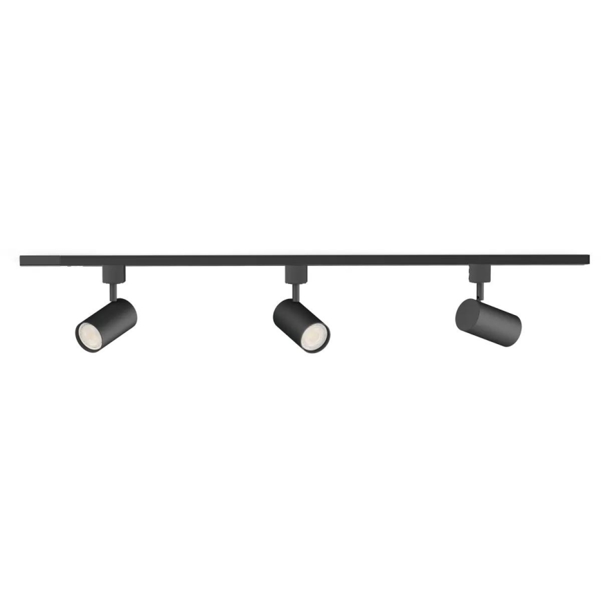 Philips - Spot voor railsysteem EASYLINK 3xGU10/7W/230V 1m zwart